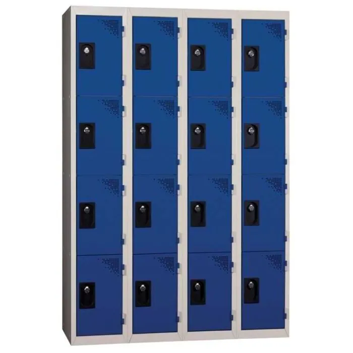 Vestiaire multicases - 4 cases par colonne