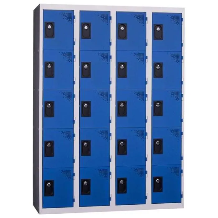 Vestiaire multicases - 5 cases par colonne