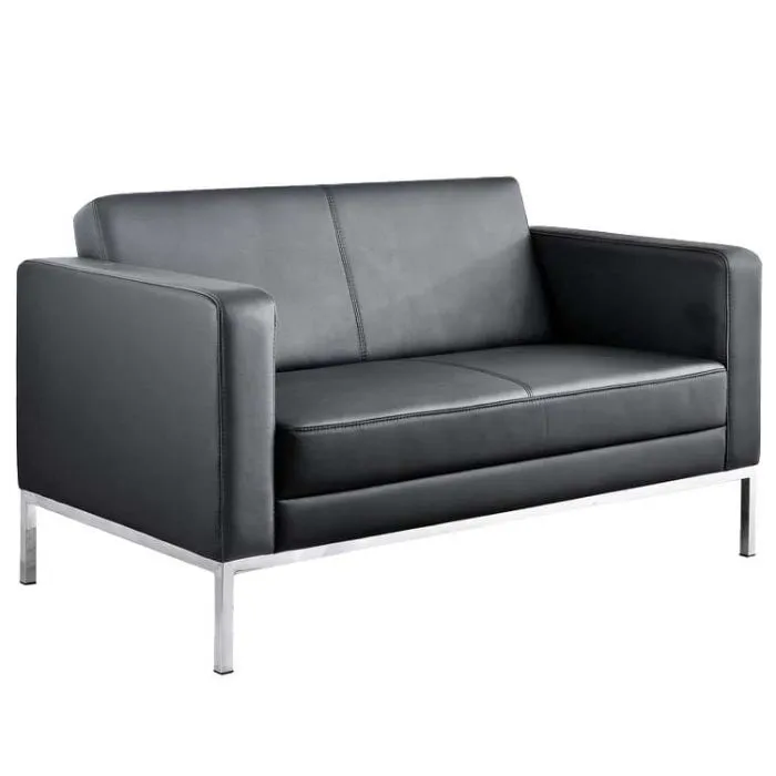 Fauteuil et canapé d'accueil cuir Alan