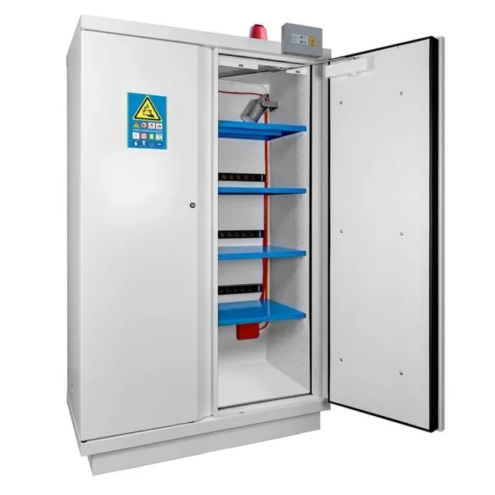 Armoire stockage batteries lithium homologuée 90 minutes