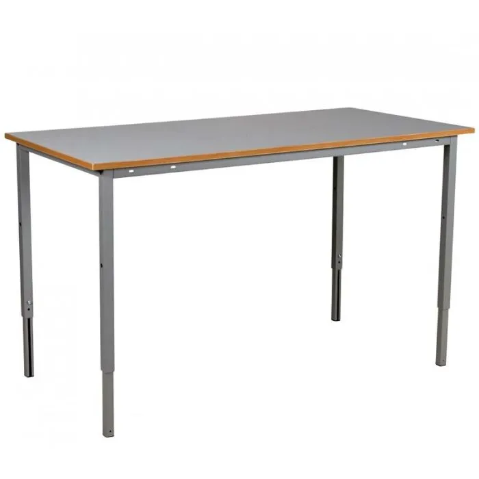 Table de travail à hauteur réglable
