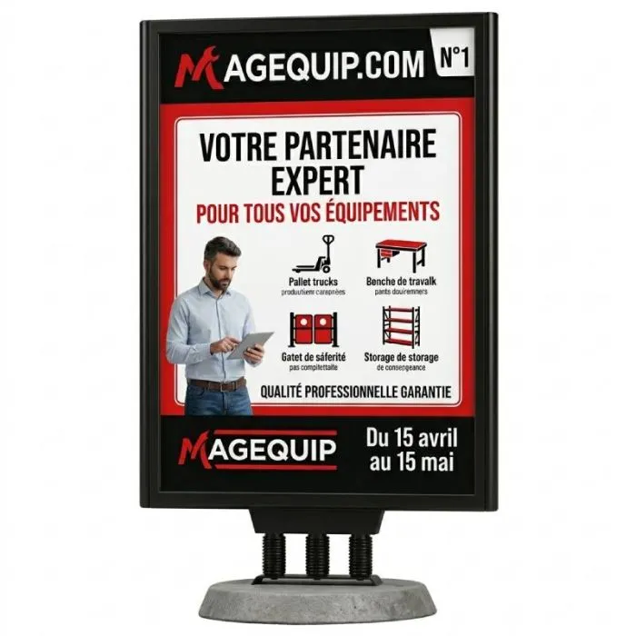 Panneau porte-affiches Roseau Méga