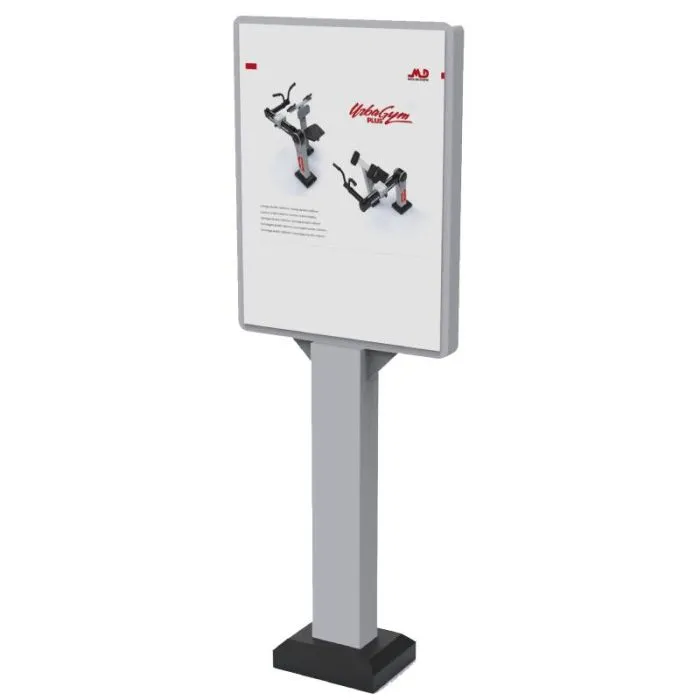 Panneau d'information aire fitness plus