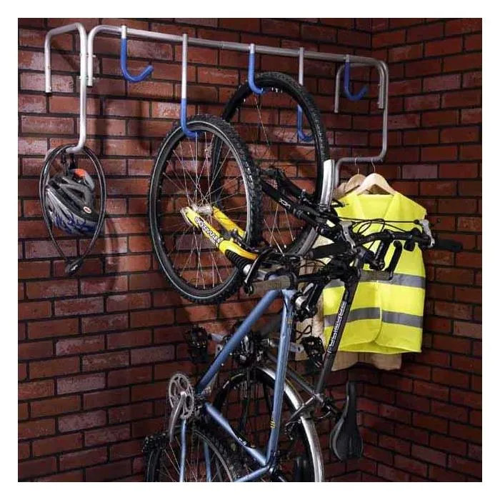 Accroche vélos mural 5 places