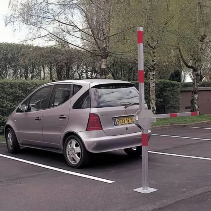 Barrière de parking à double bras