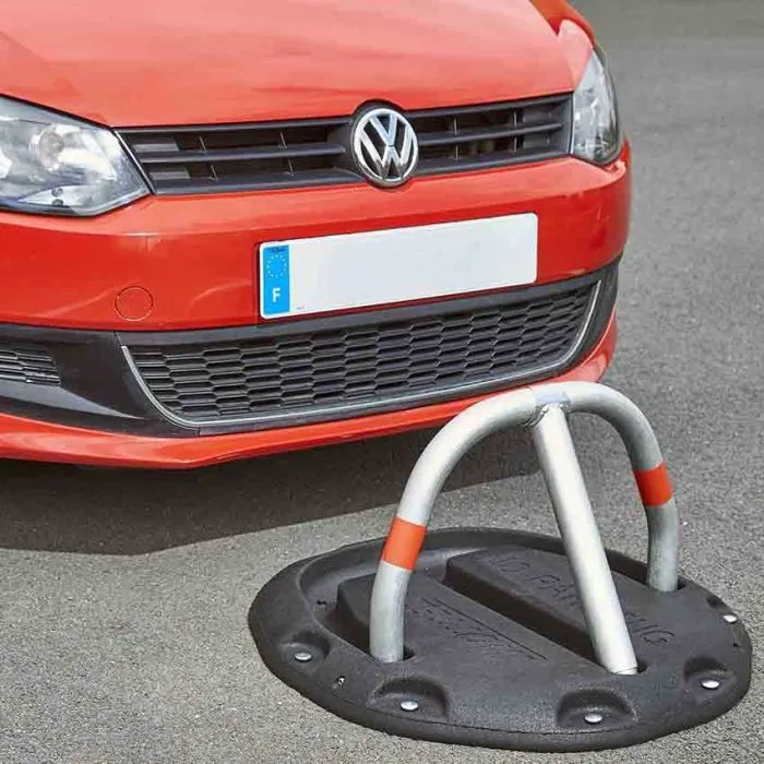 Bloc parking base en caoutchouc