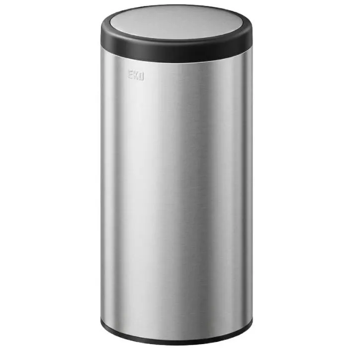 Poubelle inox ronde Swing 40L