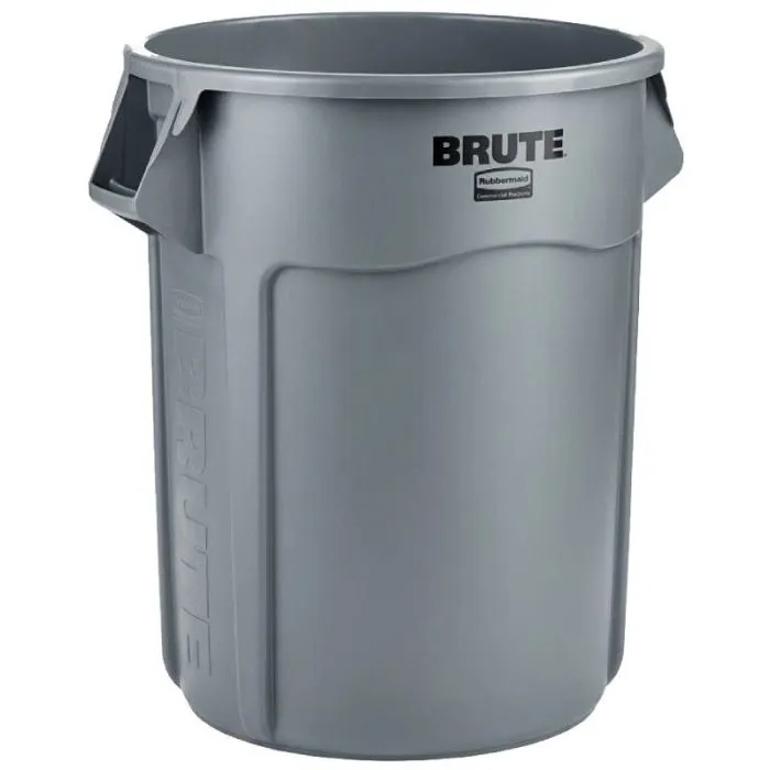 Conteneur Brute Rubbermaid rond 208L