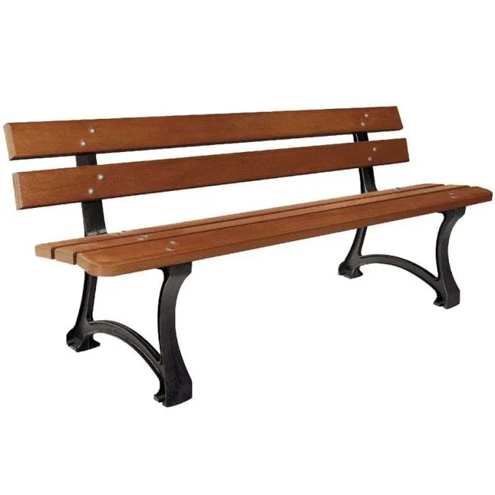 Banc public bois & fonte Oloron