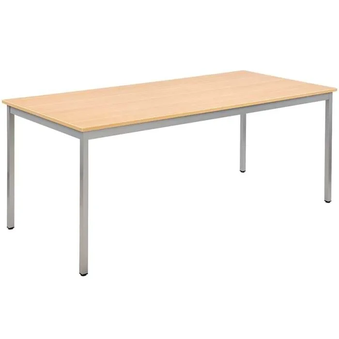 Table de réunion rectangulaire 4 pieds