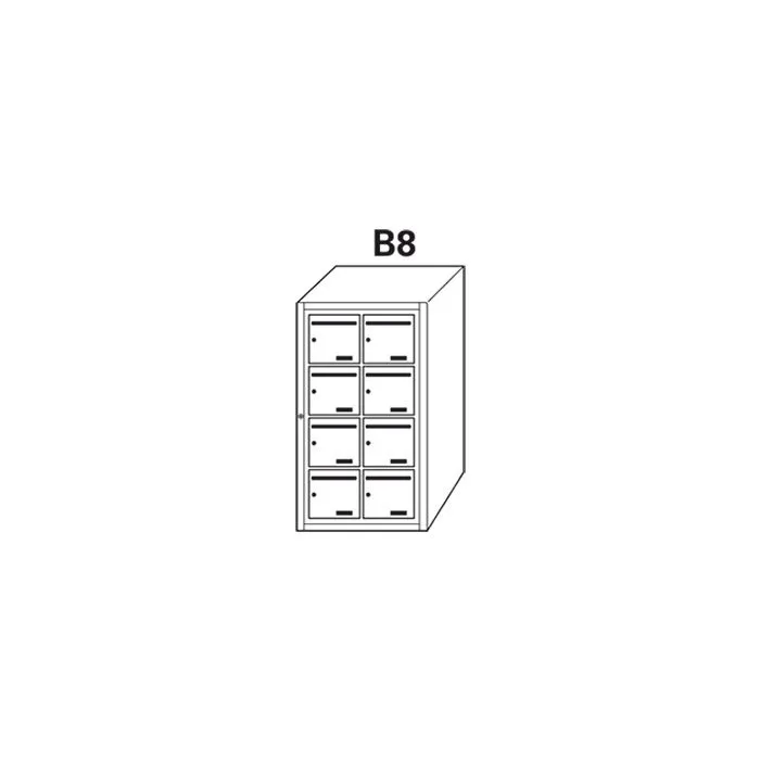 Bloc BAL Trocadero - 2 colonnes X 4 cases (B8)